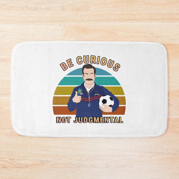 Item preview, Be curious not judgemental quote art with    designed and sold by BellaTshirtBout.