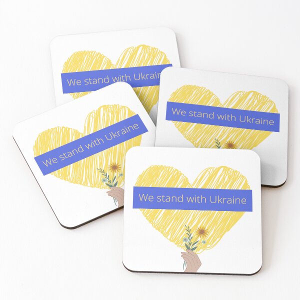 Item preview, We Stand with Ukraine designed and sold by Shope Buzz.