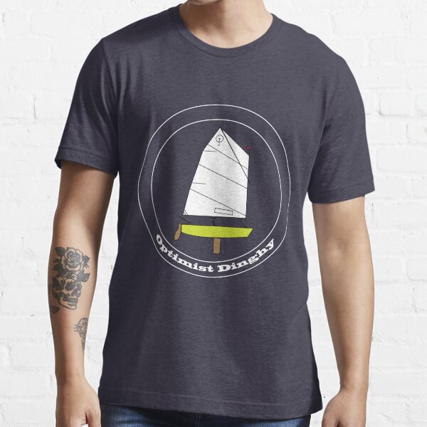 "Optimist Sailing Dinghy" Tshirt for Sale by CHBB Redbubble sailing dingy tshirts