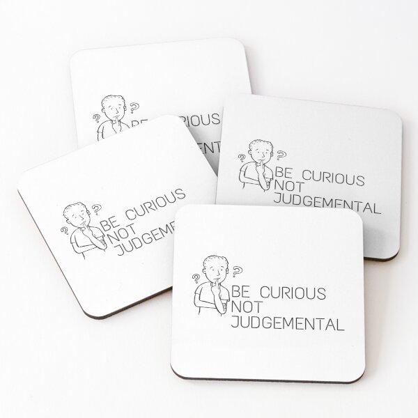 Item preview, BE CURIOUS NOT JUDGEMENTAL designed and sold by BellaTshirtBout.