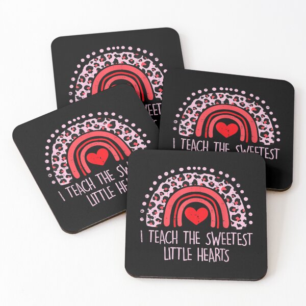 Item preview, I Teach The Sweetest Hearts Rainbow Teacher Valentines Day  designed and sold by wendyy88.