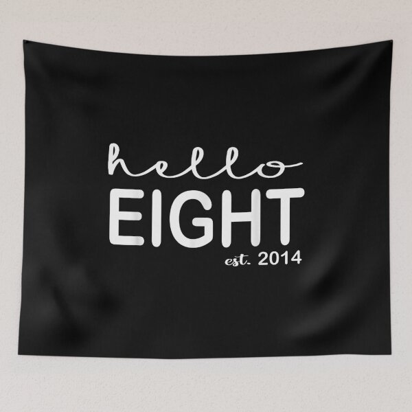 Item preview, 8th Birthday Hello Eight Est 2014 Kids  designed and sold by aprilsav.