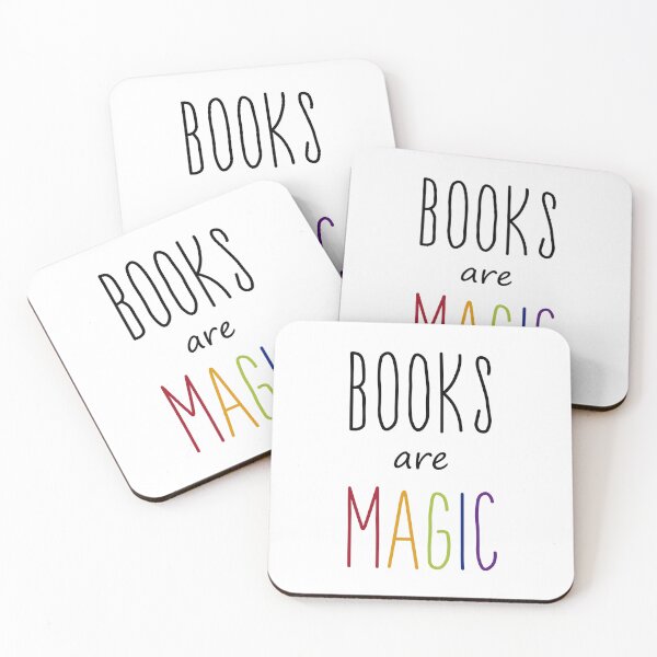Item preview, Books are magic rainbow designed and sold by CamilaDavison.