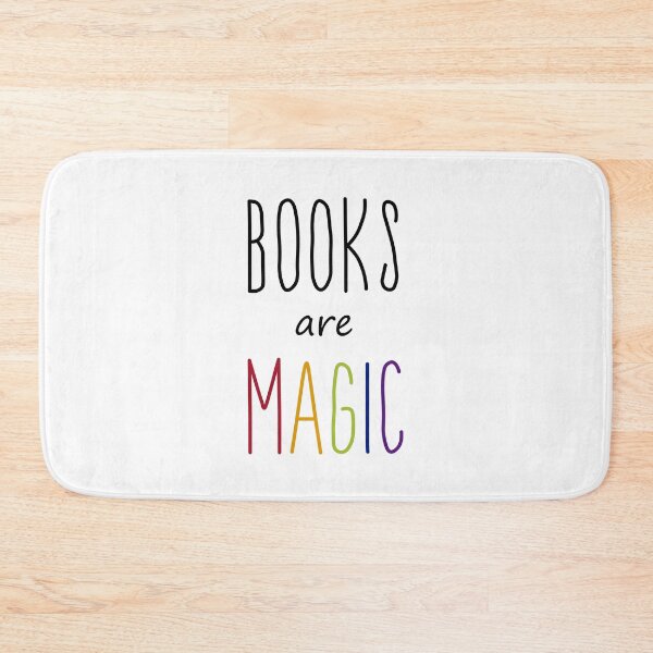 Item preview, Books are magic rainbow designed and sold by CamilaDavison.