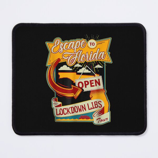 Item preview, Ron Desantis Escape To Florida The Lockdown Libs Both Sides  designed and sold by wendyy88.