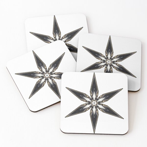 Item preview, Snowflake Shuriken Piano designed and sold by outkast-oasis.