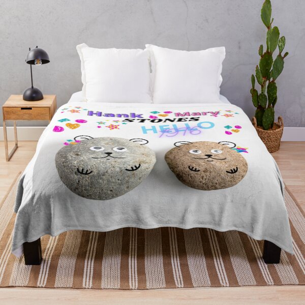 Item preview, Hank and Mary Stones Hello 1976 Pet Rocks Mood Rings designed and sold by LGMmugsdesign.