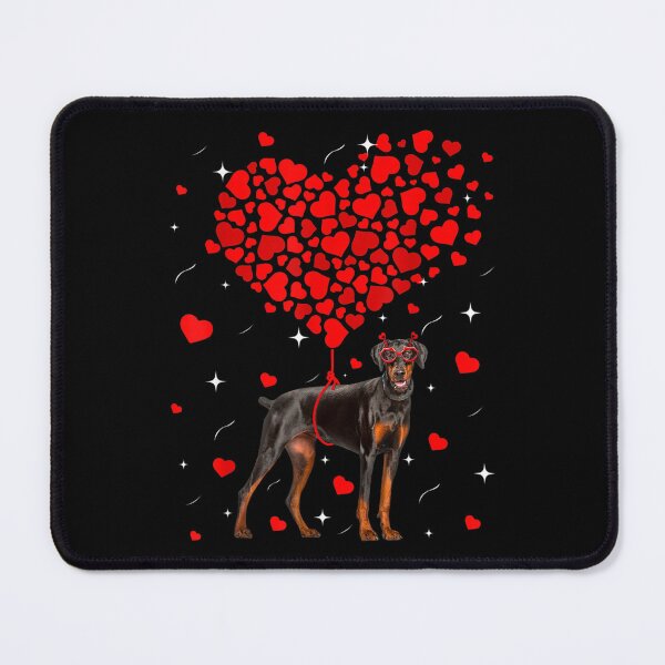 Item preview, Funny Doberman Dog Valentine Pet Puppy Dog Lover designed and sold by wendyy88.