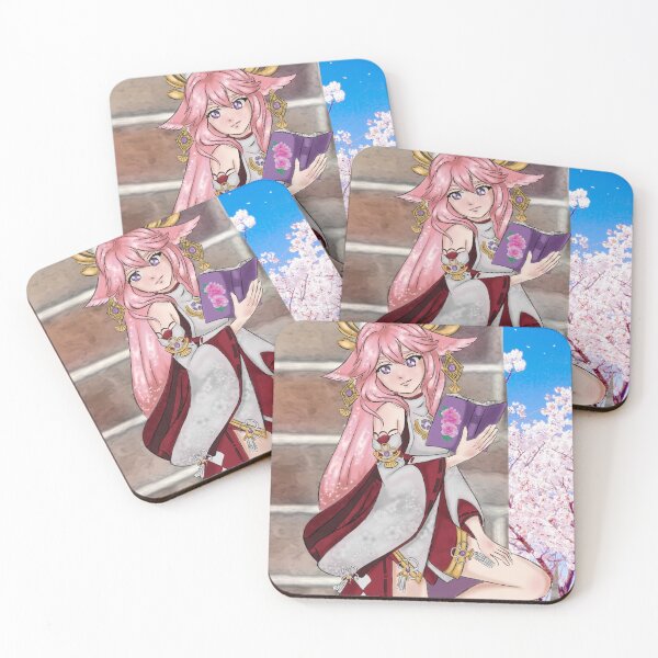 Item preview, Yae Miko - Genshin Impact designed and sold by shahdraws.