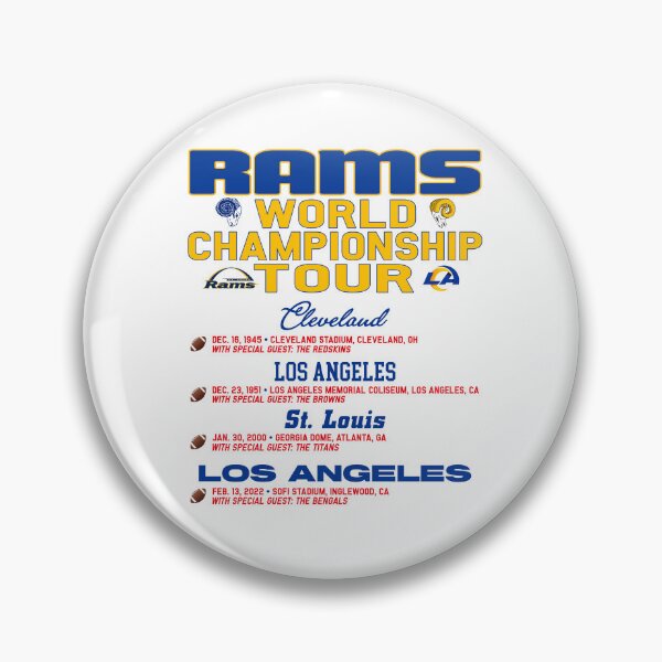 Item preview, Rams World Champs Tour - Poster designed and sold by Ramheart.