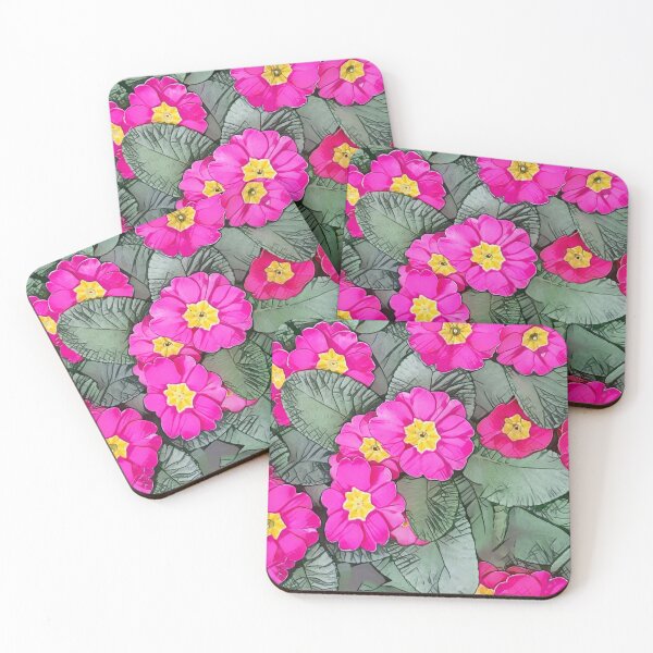 Item preview, Pink Primrose Primula Flower Design designed and sold by Heathermarie321.