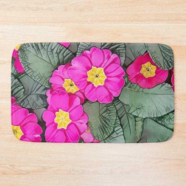 Item preview, Pink Primrose Primula Flower Design designed and sold by Heathermarie321.