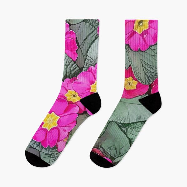 Item preview, Pink Primrose Primula Flower Design designed and sold by Heathermarie321.