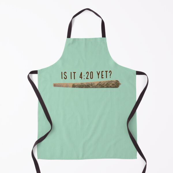 Item preview, Is it 420 yet? Funny Weed/Cannabis/Pot/Marijuana Joint for 420 Smokers and Stoners designed and sold by SteamParliament.
