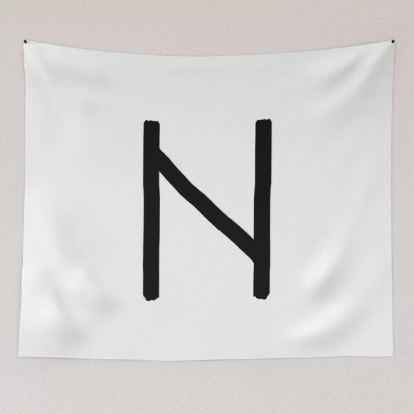 Item preview, Black Hagalaz Rune - Paintbrush - Version 1 designed and sold by Diverlier.