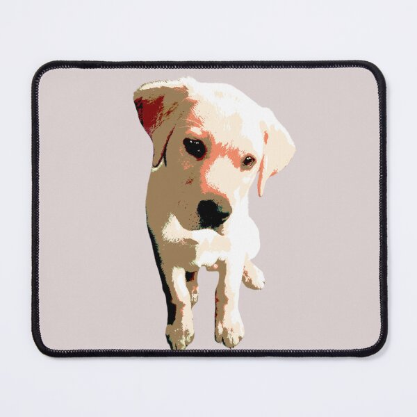 Item preview, Cute Golden Labrador Puppy With Head Tilt designed and sold by joybelledesigns.