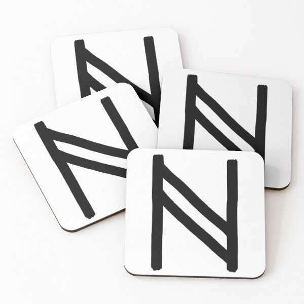 Item preview, Black Hagalaz Rune - Paintbrush - Version 2 designed and sold by Diverlier.
