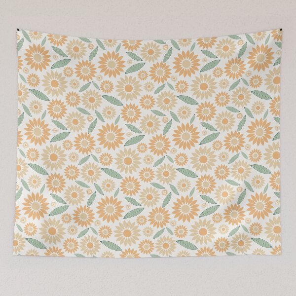 Item preview, Field of Peaceful Sunflowers designed and sold by Wrimple.