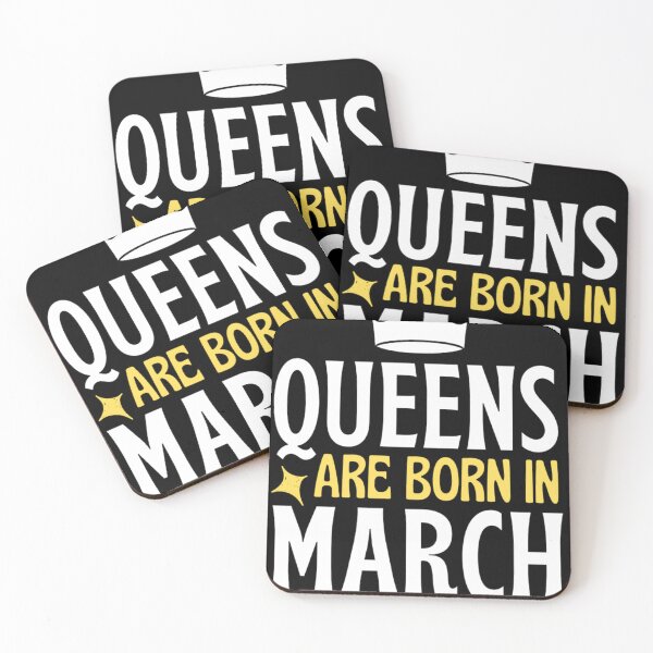 Item preview,  Queens Are Born In March | March Birthday Quotes | Funny Birthday Quotes  designed and sold by chetan786.