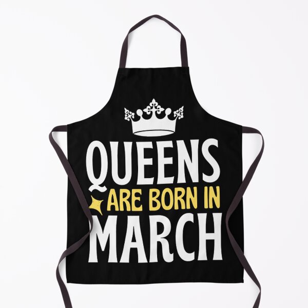 Item preview,  Queens Are Born In March | March Birthday Quotes | Funny Birthday Quotes  designed and sold by chetan786.
