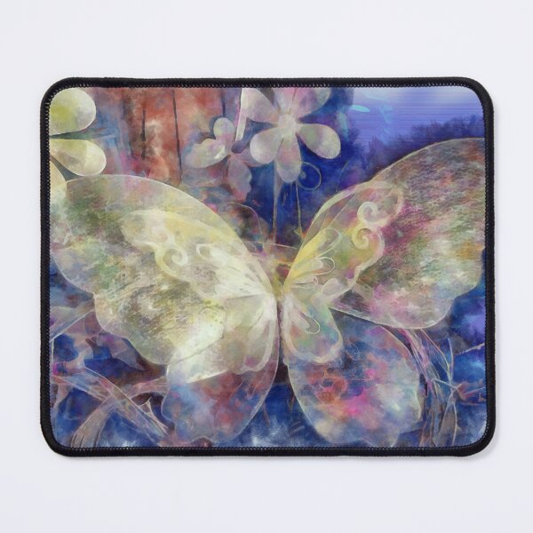 Item preview, Butterfly Dreams in Indigo Blues  designed and sold by JanineRileyArt.