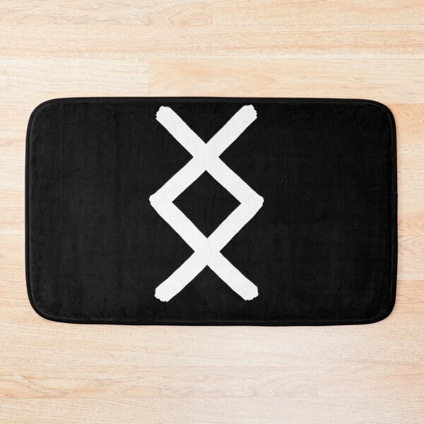 Item preview, White Ingwaz Rune - Paintbrush - Anglo-Saxon version designed and sold by Diverlier.