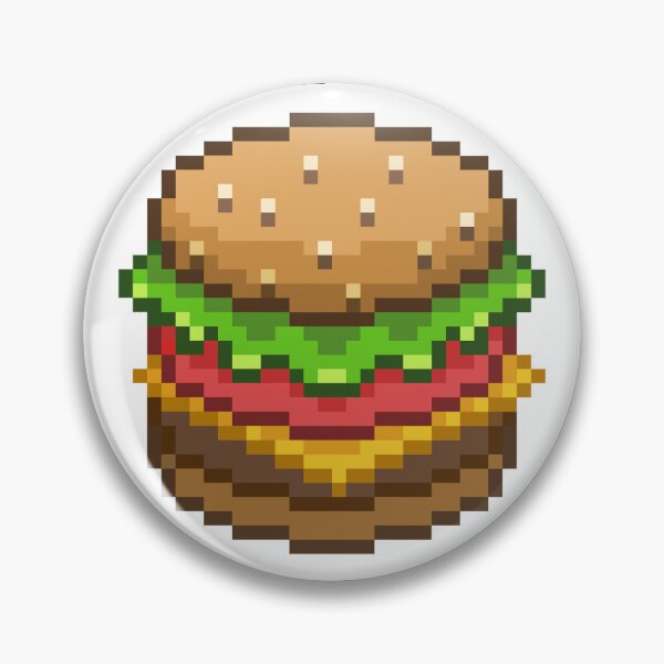 Item preview, retro pixel art burger time designed and sold by studiodenny.