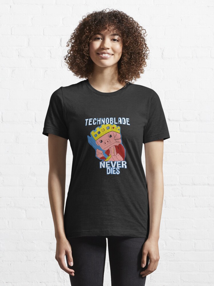 Technoblade Never Dies Camiseta t shirt' Sticker