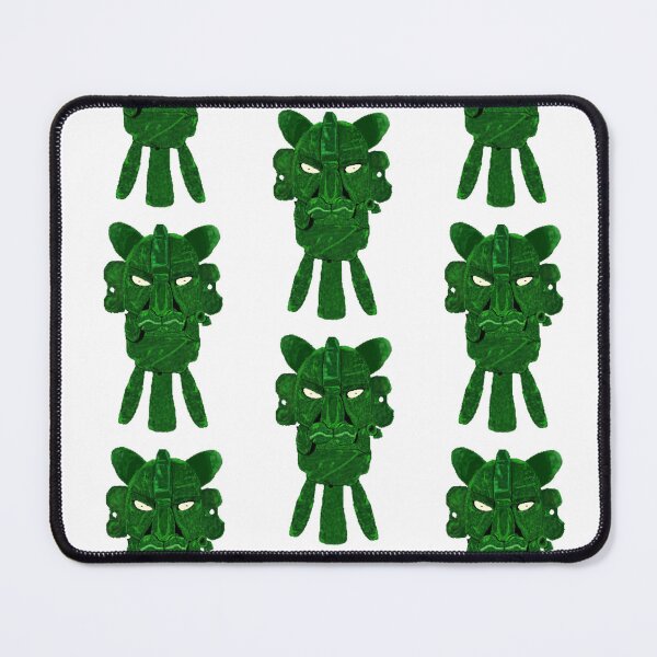 Item preview, Jade Green Bat God Mask designed and sold by ArteTeoma.