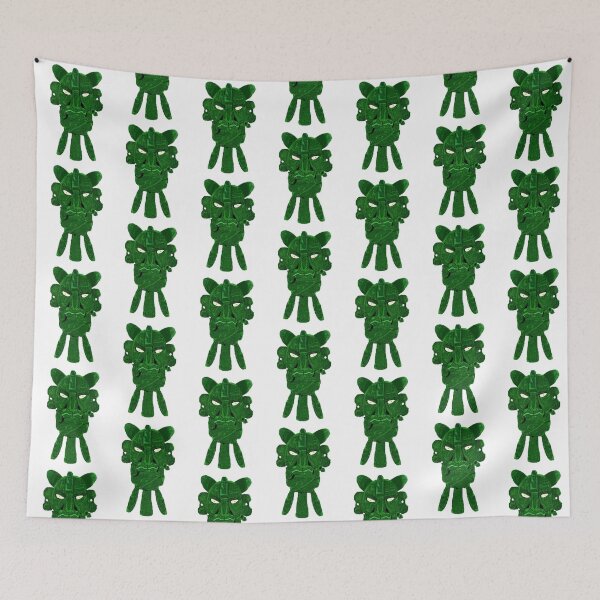 Item preview, Jade Green Bat God Mask designed and sold by ArteTeoma.