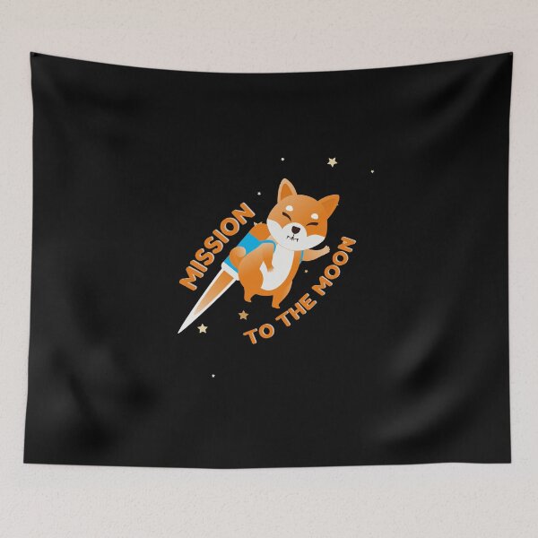 Item preview, Shiba Mission To The Moon Cryptocurrency designed and sold by Sucryptoz Store.