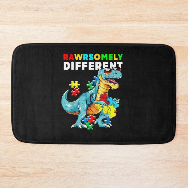 Item preview, Rawrsomely Differen Dinosaur Dino Autism Awareness designed and sold by SeppeGoffin.