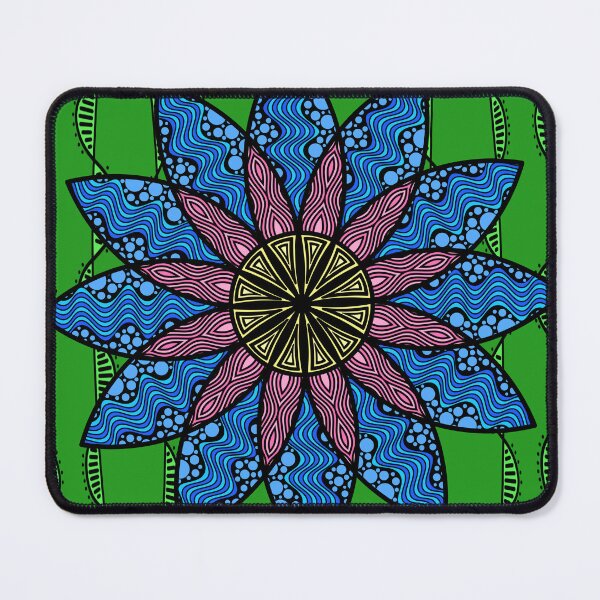 Item preview, Flower Zentangle designed and sold by Katie Roberts.
