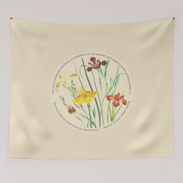 Item preview, Rachel Carson - Wonders of the Universe (golden irises) designed and sold by Synteny.