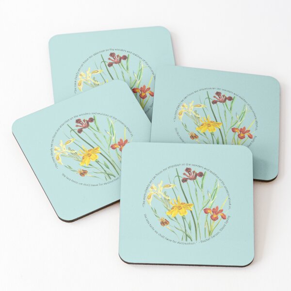 Item preview, Rachel Carson - Wonders of the Universe (blue irises) designed and sold by Synteny.