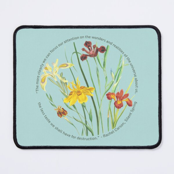 Item preview, Rachel Carson - Wonders of the Universe (blue irises) designed and sold by Synteny.