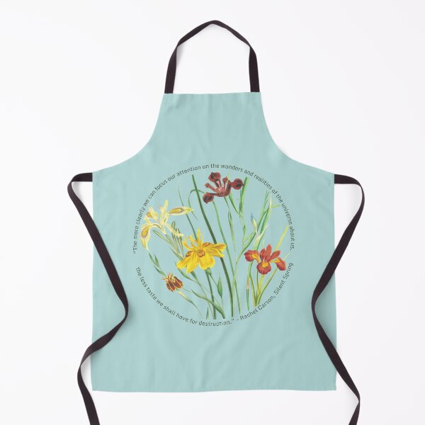 Item preview, Rachel Carson - Wonders of the Universe (blue irises) designed and sold by Synteny.