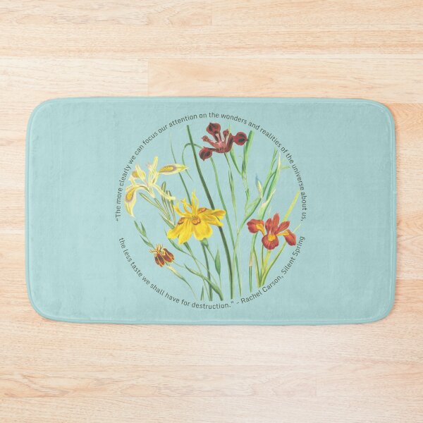 Item preview, Rachel Carson - Wonders of the Universe (blue irises) designed and sold by Synteny.
