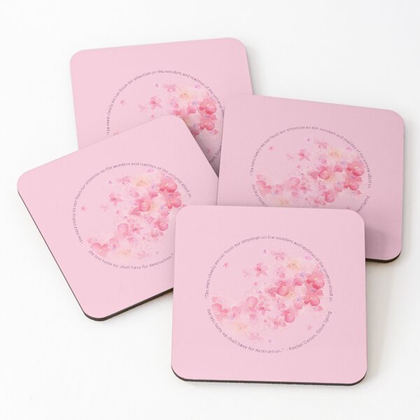 Item preview, Rachel Carson - Wonders of the Universe (pink plum blossoms) designed and sold by Synteny.