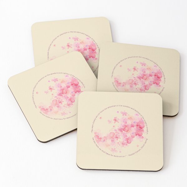 Item preview, Rachel Carson - Wonders of the Universe (golden plum blossoms) designed and sold by Synteny.