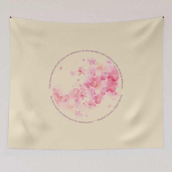 Item preview, Rachel Carson - Wonders of the Universe (golden plum blossoms) designed and sold by Synteny.