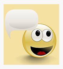 LOL Social Media Smileys Photographic Print