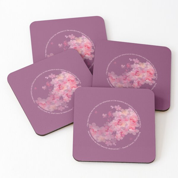 Item preview, Rachel Carson - Wonders of the Universe (purple plum blossoms) designed and sold by Synteny.