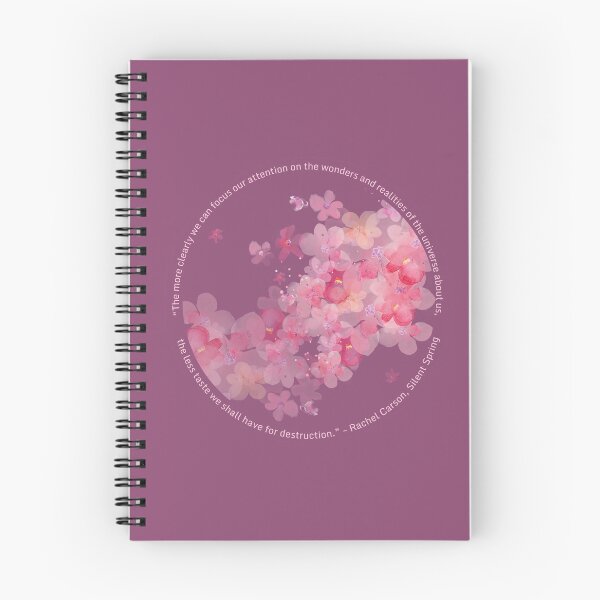 Item preview, Rachel Carson - Wonders of the Universe (purple plum blossoms) designed and sold by Synteny.