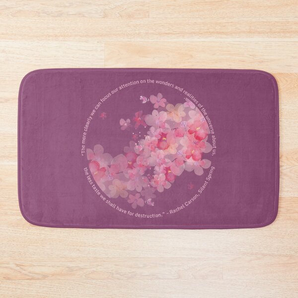 Item preview, Rachel Carson - Wonders of the Universe (purple plum blossoms) designed and sold by Synteny.
