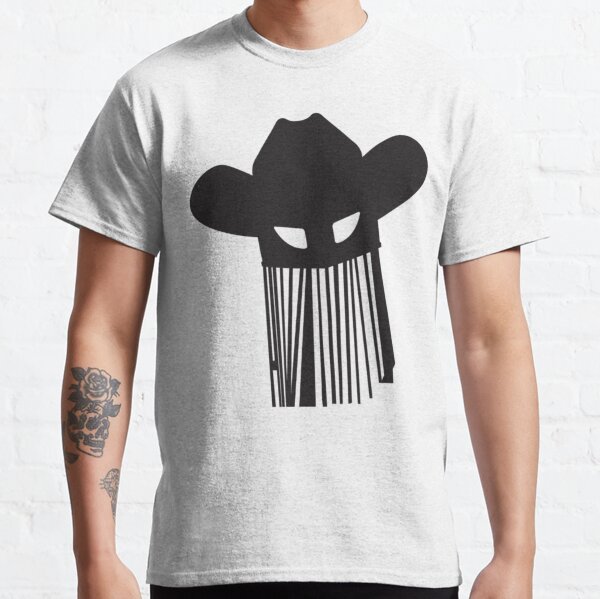 Orville Peck design noir simple T-shirt classique