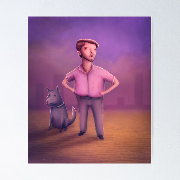 Item preview, A Tacky Man And His Dog designed and sold by ruidaniel.