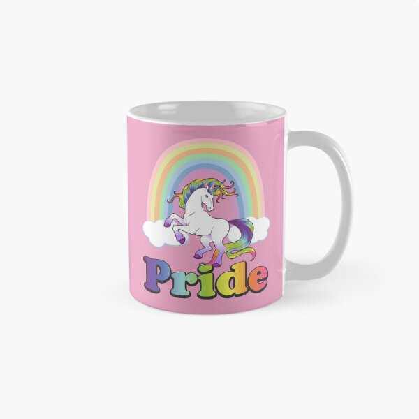 Item preview, Pride Unicorn Spirit Animal LGBTQ Ally Rainbow designed and sold by MindfulMeta.