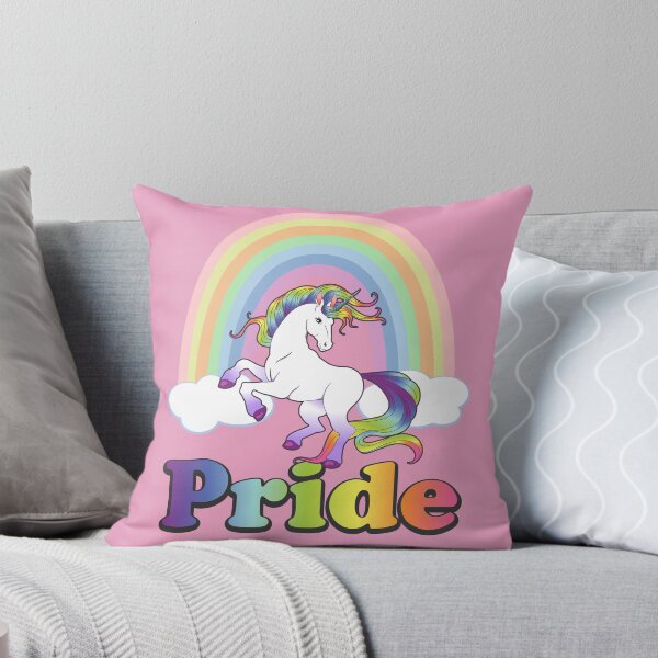 Item preview, Pride Unicorn Spirit Animal LGBTQ Ally Rainbow designed and sold by MindfulMeta.