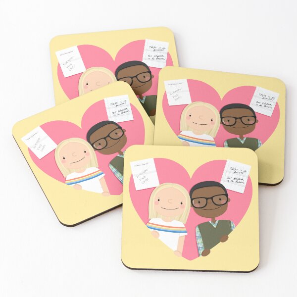 Item preview, The Good Place Eleanor and Chidi designed and sold by cutermelon.